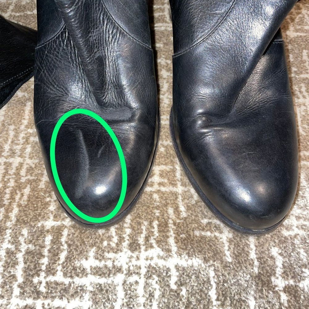 Prada Over the Knee Leather Boots - Picture 7 of 15